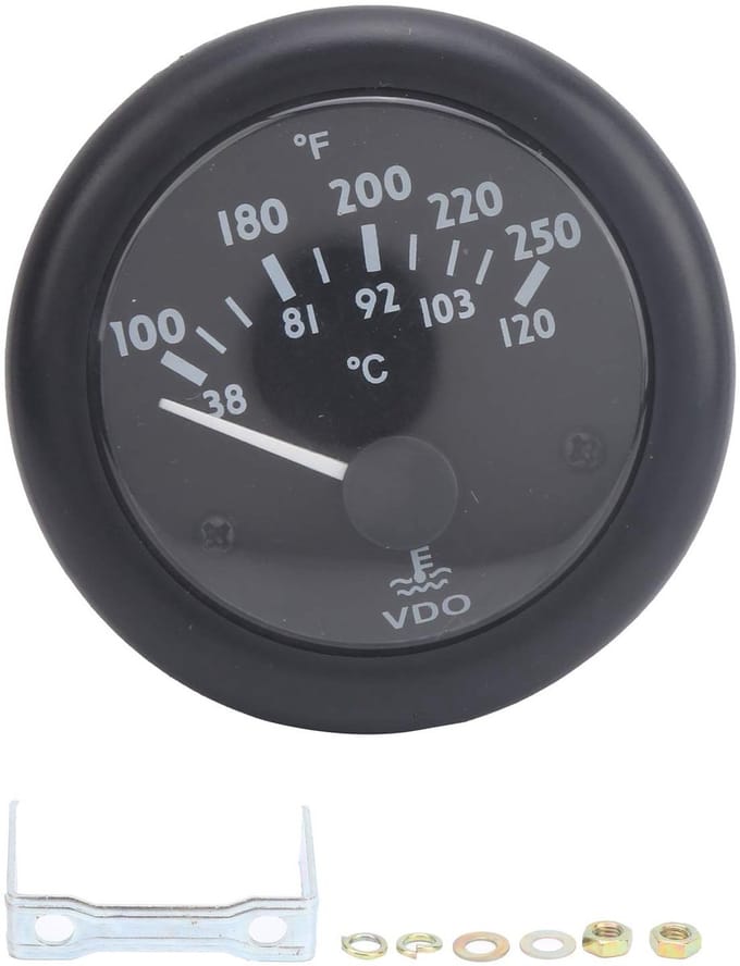 Cosensi - Watertemperatuurmeter 52 mm met Elektromagnetische Wijzer