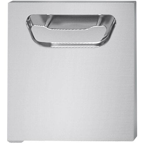 GGM Gastro Unterbau Tür - 400mm - Anschlag Links Zilver