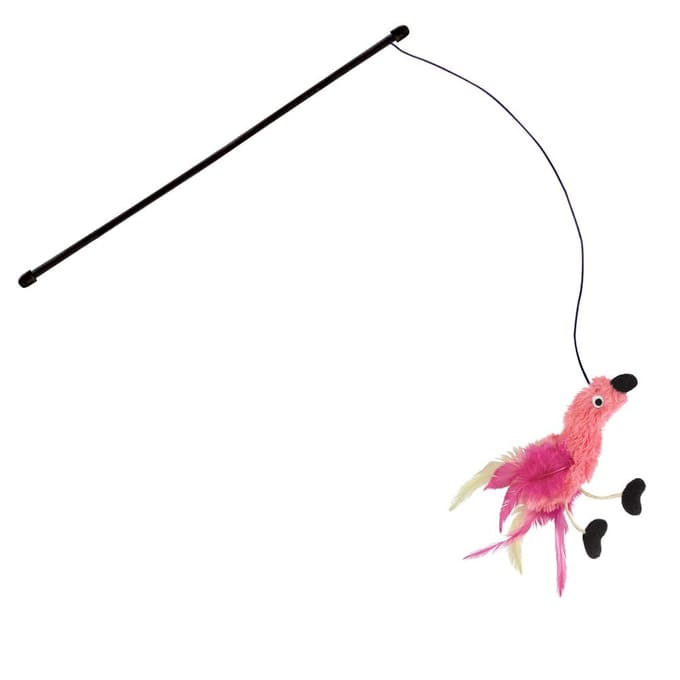 Kong Cat Feather Teaser - Kattenspeelgoed - 48.3 cm x 10.2 cm x 1.3 cm