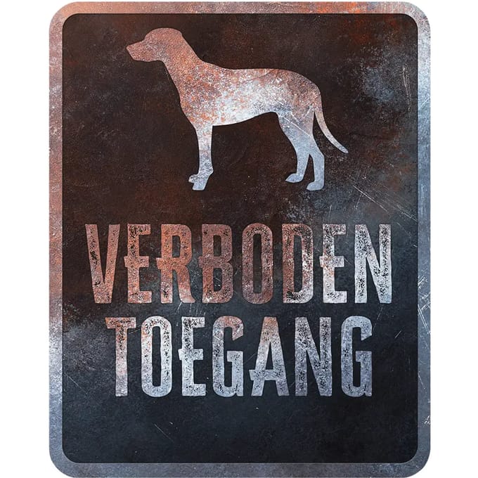 Frans Dalmatiër waarschuwingsbord D&D Home