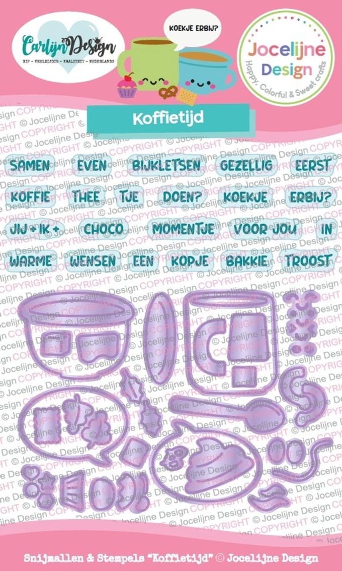 Snijmallen en stempels Koffietijd