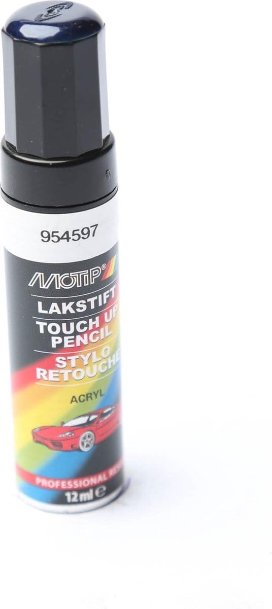 Motip 954597 - Auto lakstift - Blauw Metallic - 12 ml