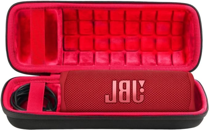 Duurzame Hard Case voor JBL Flip 6 en Flip 5 Bluetooth Box - Bescherming, Draagbaar en Stijlvol Ontwerp