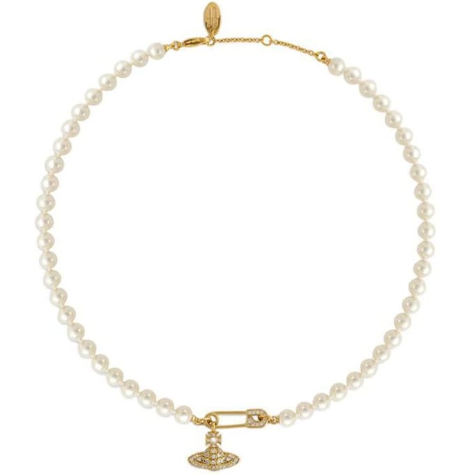 Collier Perles Vivienne Westwood Lucrece 63030006-02P131 Gold|F|Box white