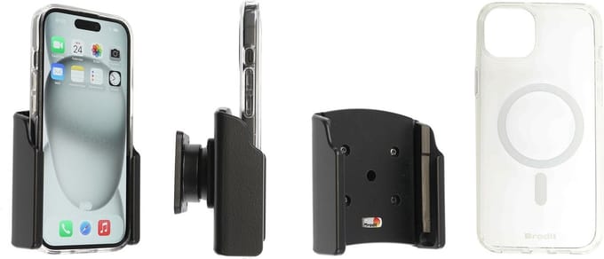 Brodit houder Apple iPhone 15 with Magnetic case