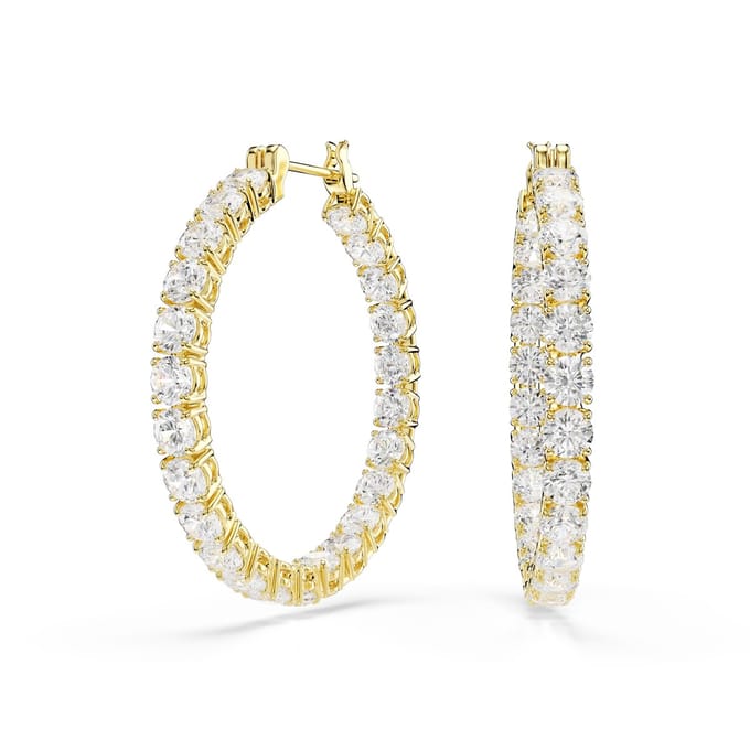 Swarovski Matrix Dames Oorbellen Metaal - Goud