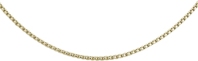 Melano friends jodie ketting - goudkleurig - dames - 46 cm