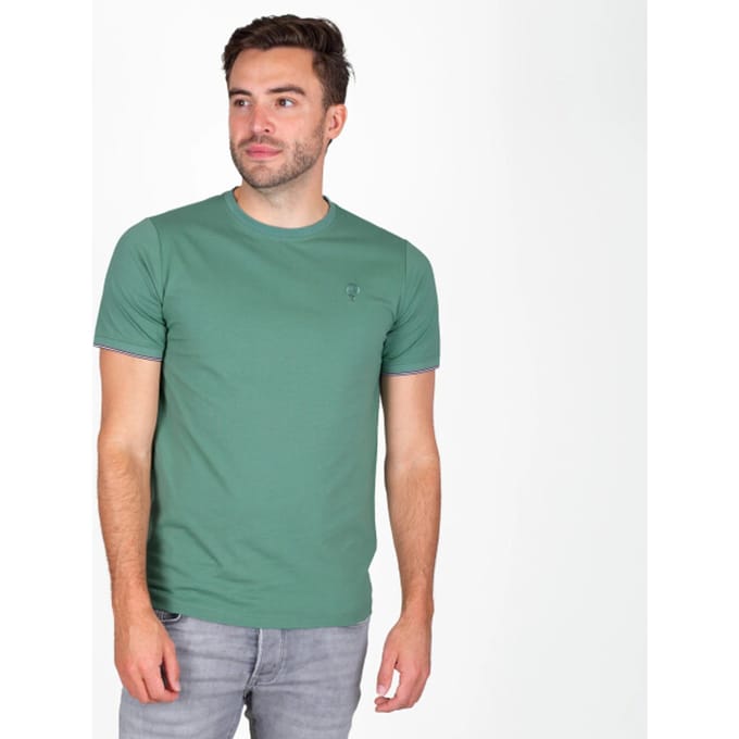 Heren T-shirt Dronten - Bladgroen
