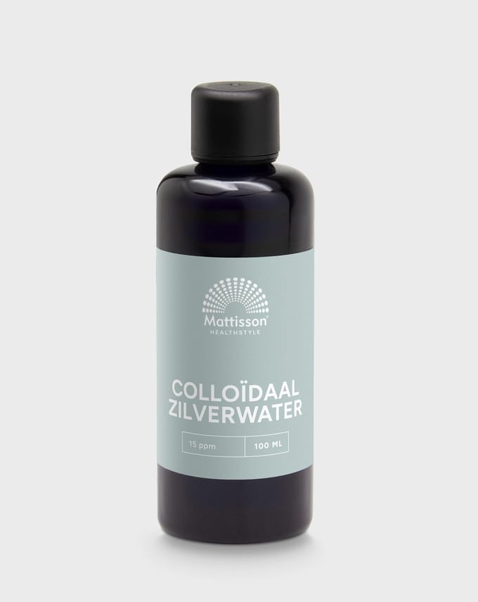 Mattisson - Colloïdaal Zilverwater 15PPM - 100% Zuiver Gedistilleerd Water - 100 ml