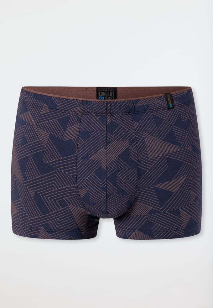 Short modalvezel patroon havanna - Long Life Soft 9