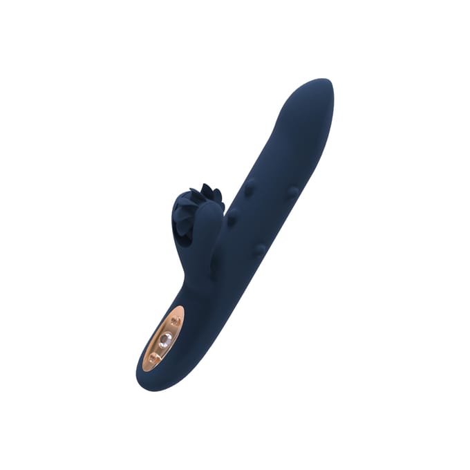 Goddess Collection Athena Rabbit Vibrator Met Kralen