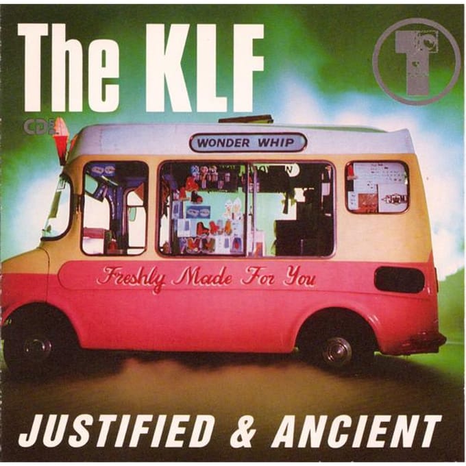 CD KLF  Justified  Ancient 07822124032 Arista 1992 VS Dans  Elektronica Gebruikt