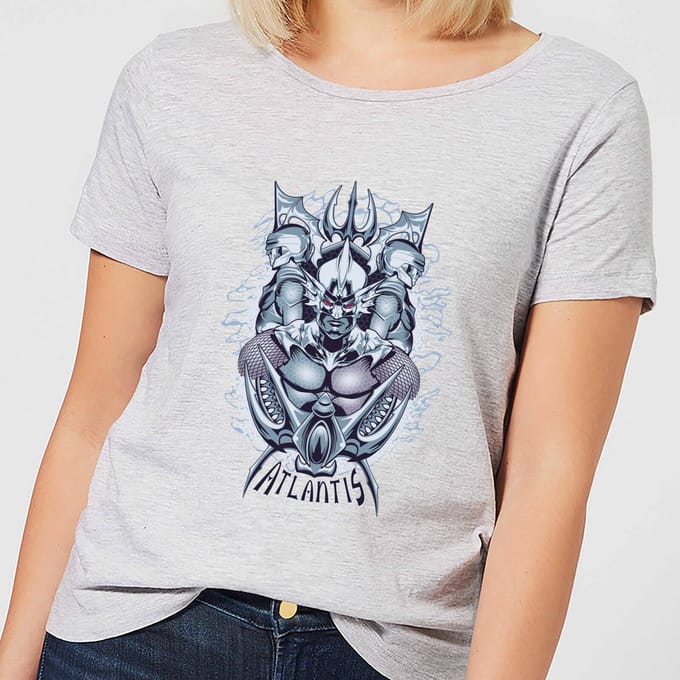 Aquaman Atlantis Seven Kingdoms dames t-shirt - Grijs - XL
