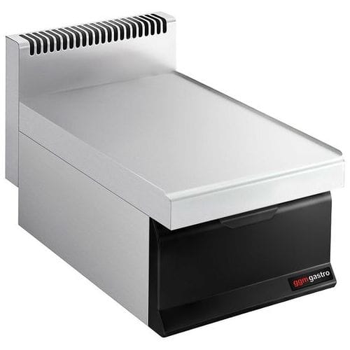 GGM Gastro Neutralelement - 400mm - mit Schublade - 1x GN 1/1 oder 2x GN 1/2 Zilver