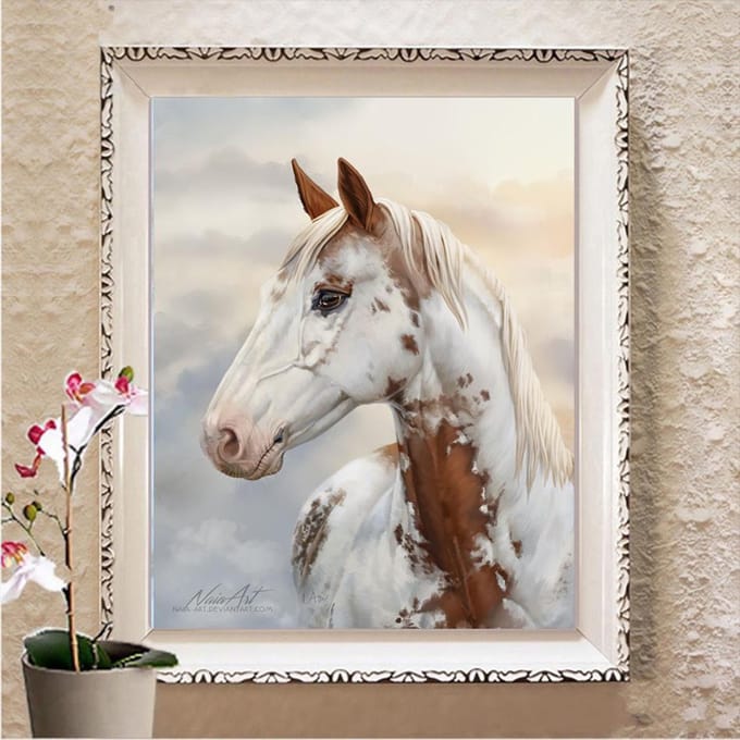 Volledige vierkante/ronde boor 5D DIY Diamond schilderij borduurwerk kruissteek 3D Home Decor cadeau Full Square 20X30CM white