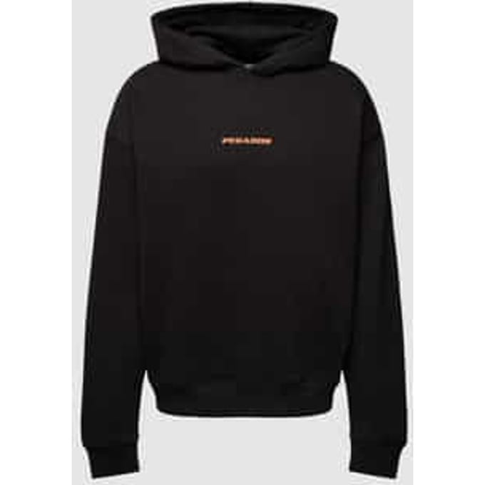 Oversized hoodie met labelprint, model 'COLNE'