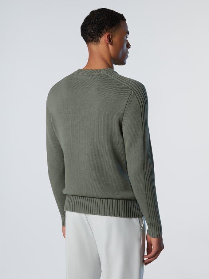 North Sails Trui Ronde hals met ribbels