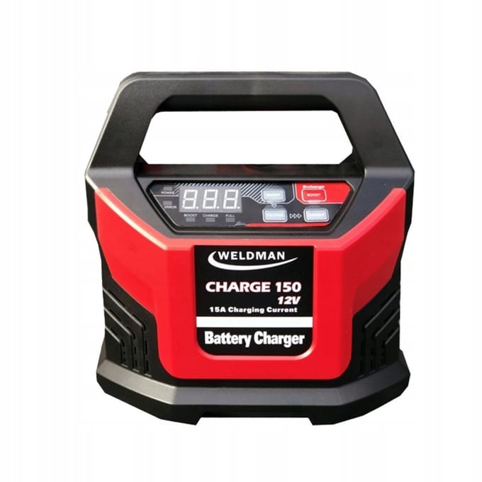 Weldman Charge 150 Serie - Acculader - 12V - Professionele Ondersteuning - Snelladen BOOST