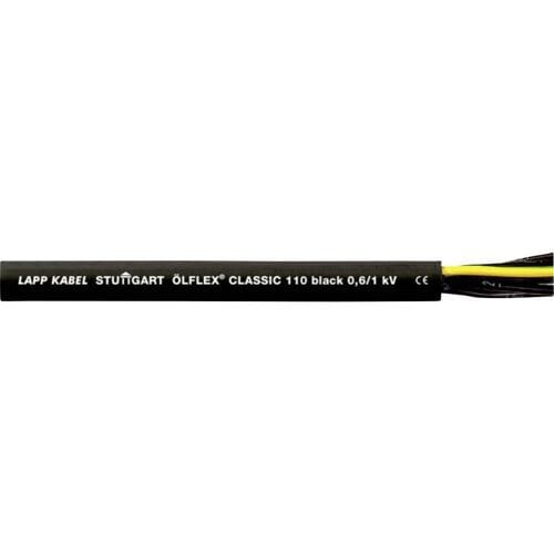LAPP ÖLFLEX® CLASSIC BLACK 110 Stuurstroomkabel 2 x 1 mm² Zwart 1120266/100 100 m