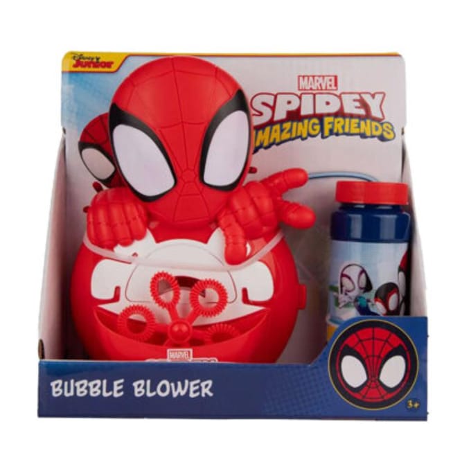 Bellenblaasmachine Spider-Man rood speelgoed USB voor kinderen.