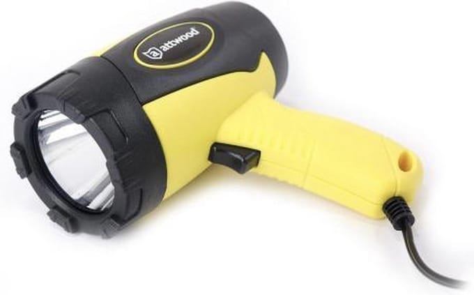 Handschijnwerper geel 12V