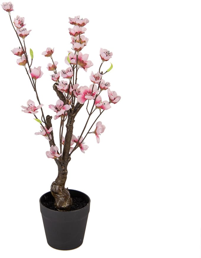 Clayre & Eef Kunst Kersenbloesem 48 cm Roze Kunststof