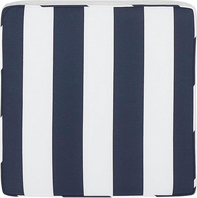 SASSARI - Tuinkussen - Marineblauw - 46 x 46 cm - Polyester