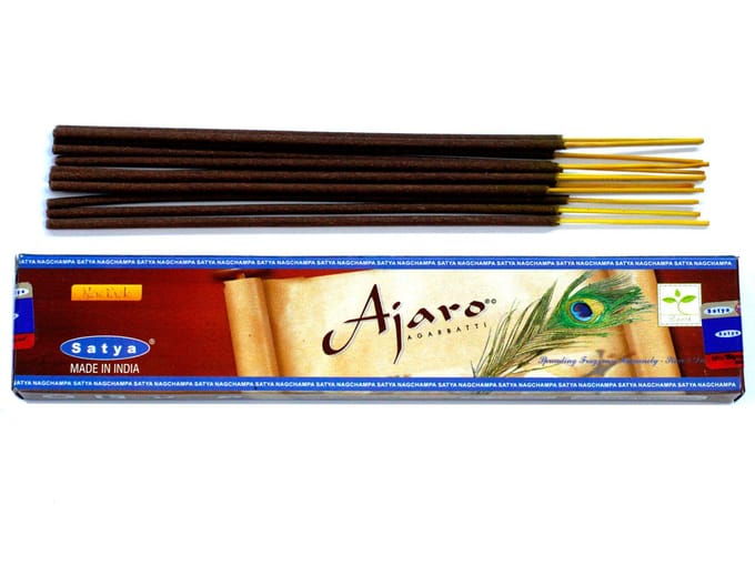 Satya Wierookstokjes - Ajaro - Grote doos van 12 x 15 gram