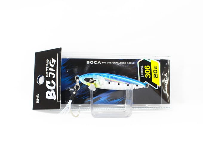 NS Black Hole Metal Jig Boca 20 grammes 306 Sardine (7032) gray