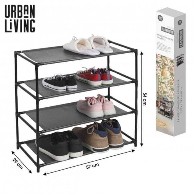 "LA PENDERIE" SCHOENENREK MET 4 NIVEAUS – 57×29×H54 CM