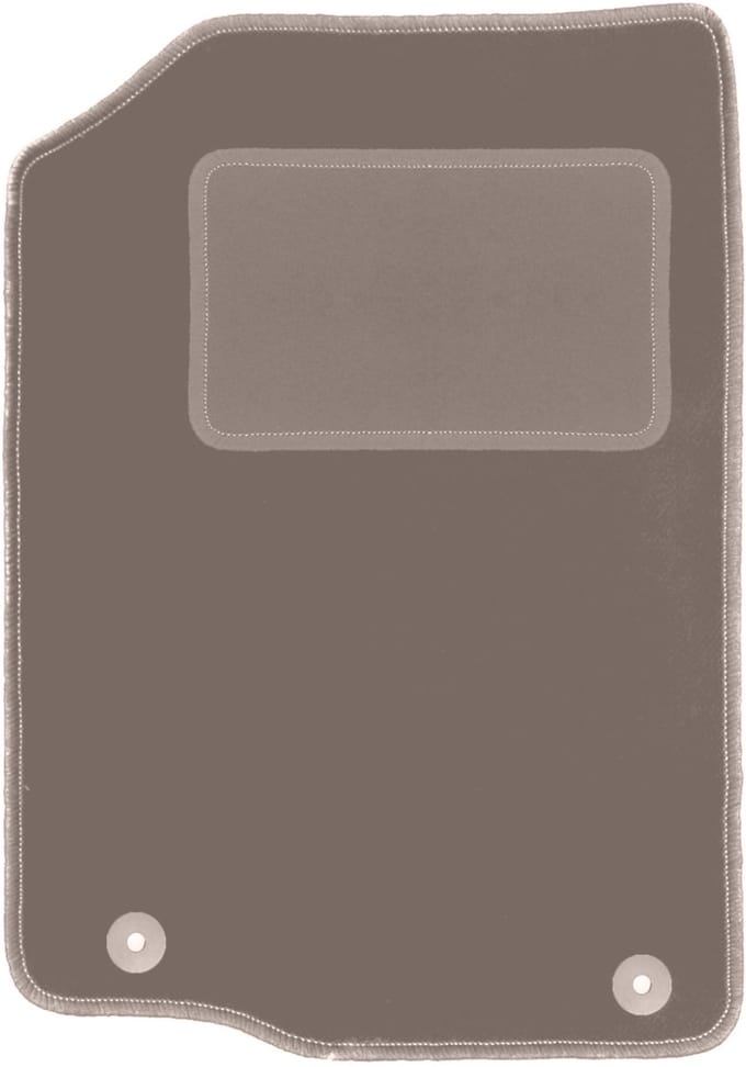 Beige bestuurdersmat voor: Volkswagen Scirocco II coupé (1981-1992)