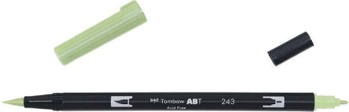 Tombow ABT Dual Brush Pen 243 mint