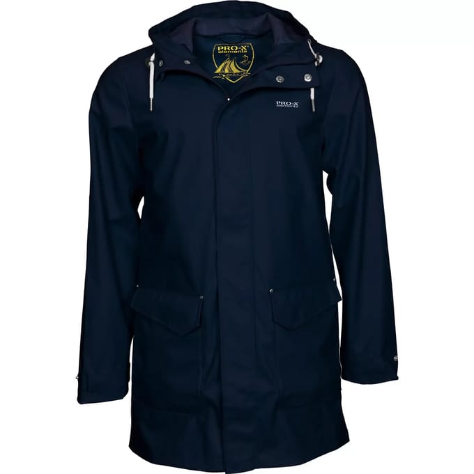Pro-X Elements - XPlus stretch regenjas voor heren - Amrum - Marineblauw - maat M