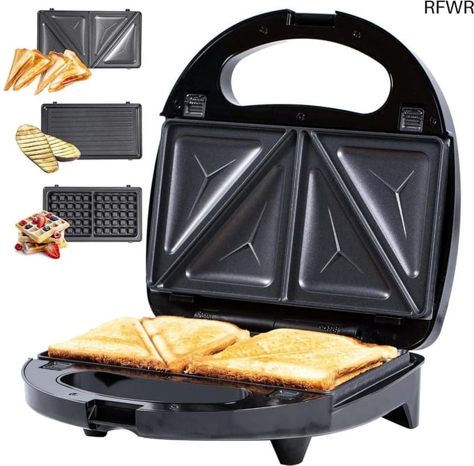 Tosti Apparaat – Panini Grill – Contactgrill - grillfunctie