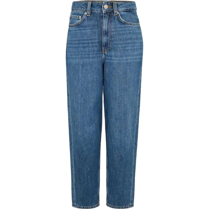 JJXX Dames/Dames Relaxed Mom Jeans (Donkerblauw)