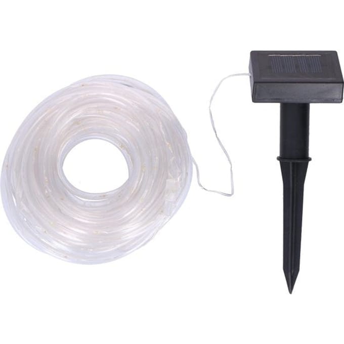 Grundig Lichtsnoer - Solar - 100 LED's - Warm licht - 10 Meter