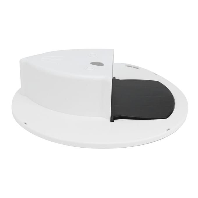 Piège à rat basculant Durable Réinitialisation automatique Tapette à souris pour intérieur extérieur Capture de souris Blanc blanc