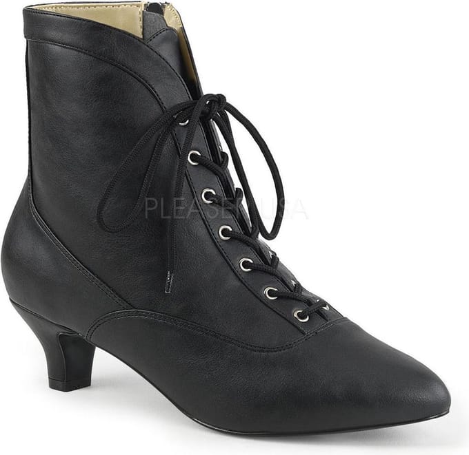 Pleaser Pink Label - FAB1005 Enkellaars - US 9 - 39 Shoes - Zwart
