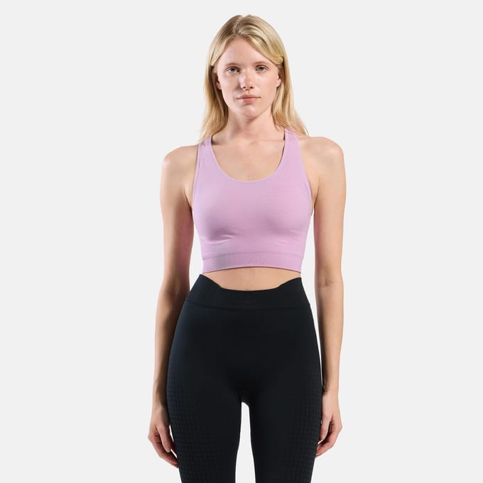 Odlo Sport bra SEAMLESS MEDIUM - PADDED ROZE - Maat M