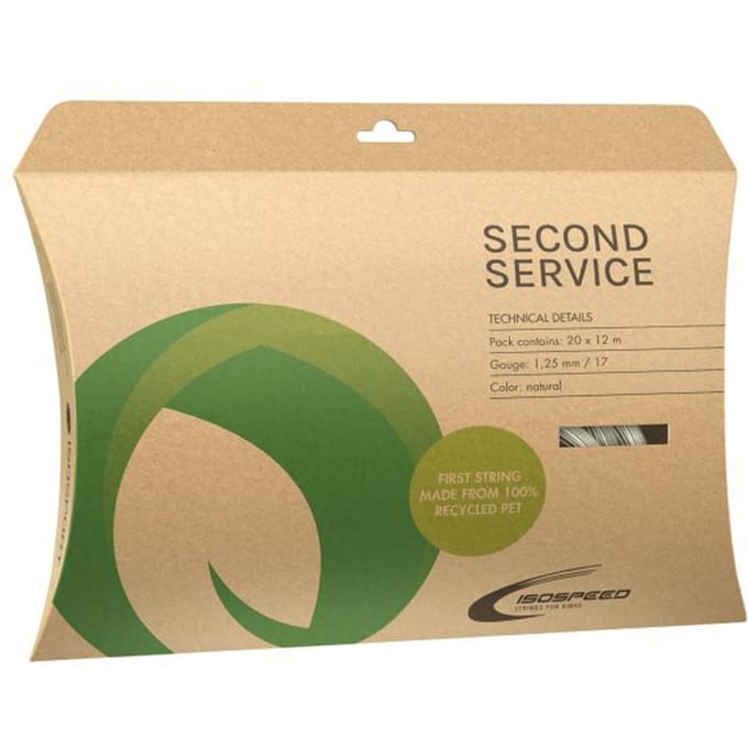 Isospeed Second Service Bigpack 20 X12 M Rol Snaren-Natuurlijke Kleuren