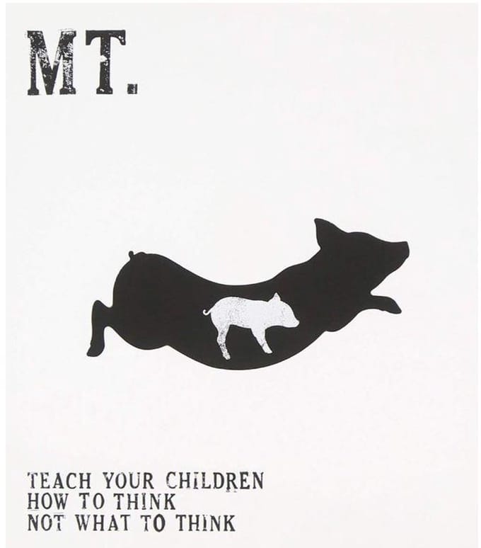 Teach Your Children How To Think..