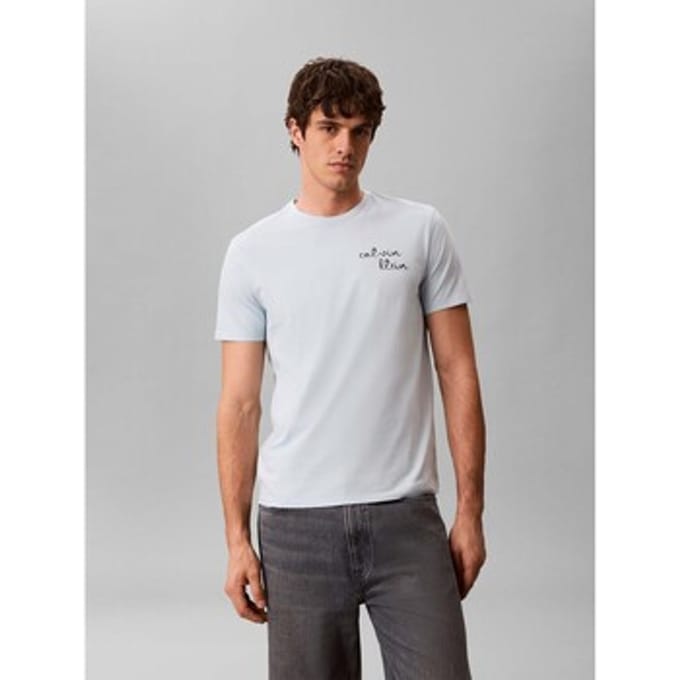 T-shirt Calvin Klein Jeans Ss 30S Eu Ck Trvl Li