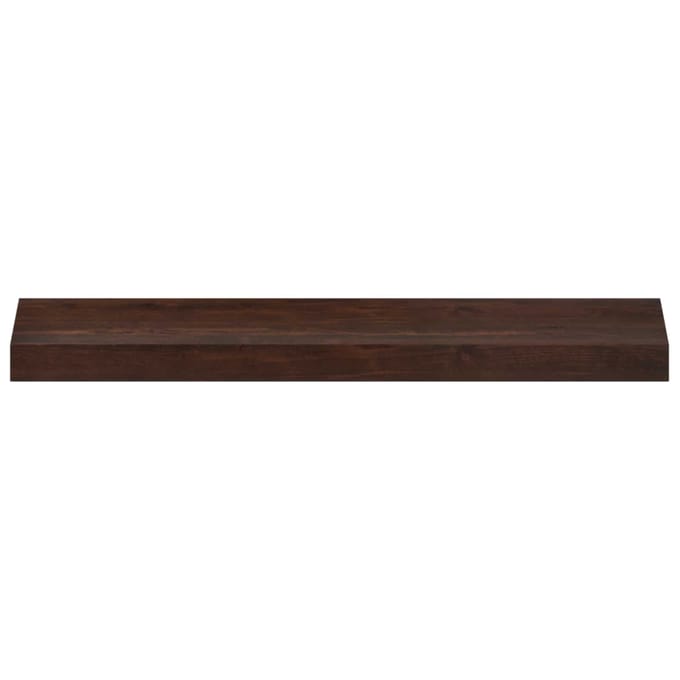 vidaXL - Raamprofielen - 2 - st - Donkerbruin - 80 - x - 20 - x - 2 - cm