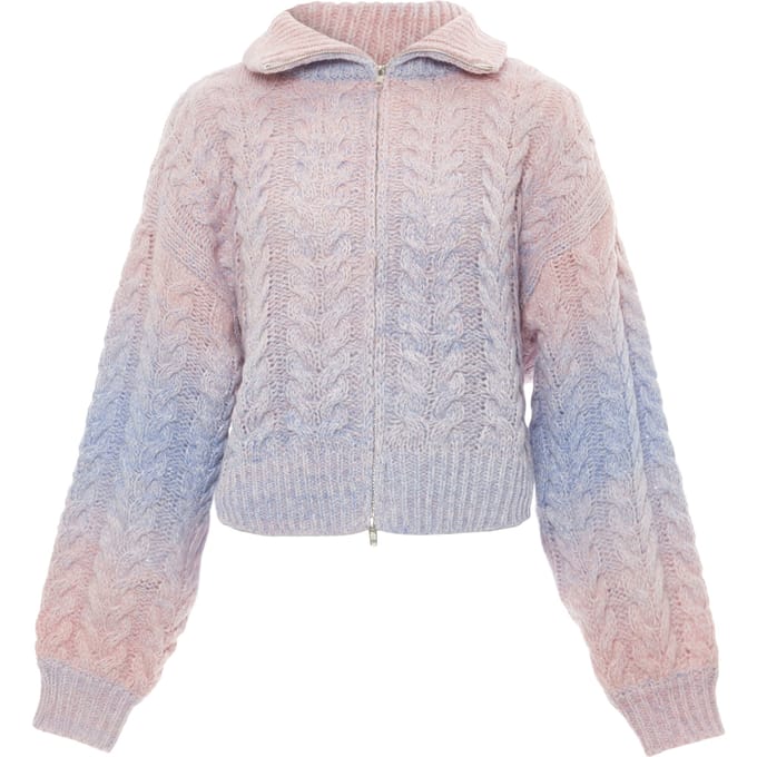 Mymo Vest Dames blauw roze