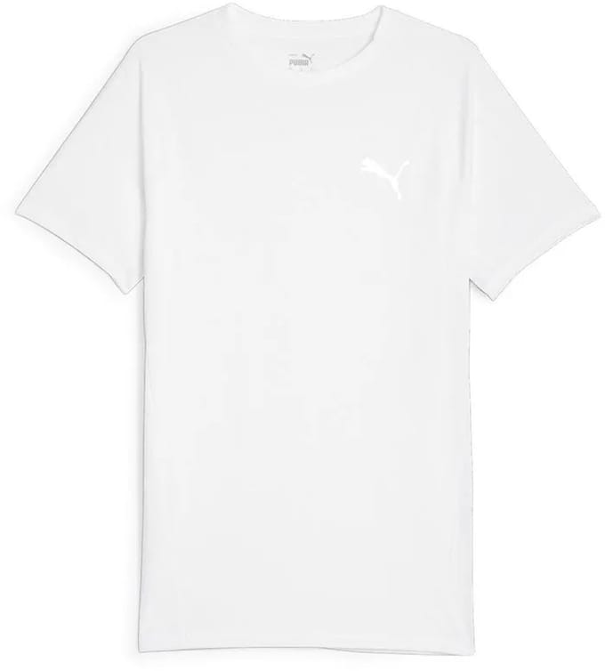 T-shirt Korte Mouw Puma T-shirt Evostripe blanc en polyester recyclé