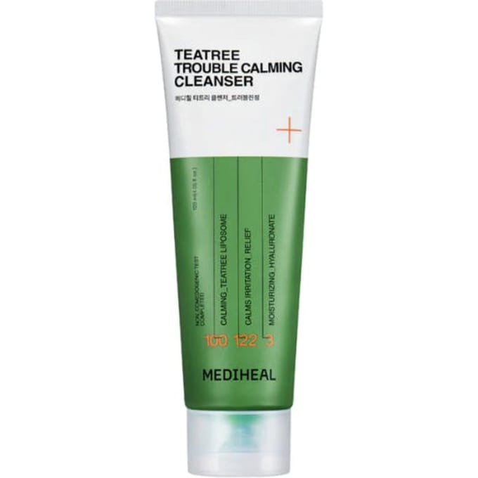 [MEDIHEAL] Teatree Trouble Calming Cleanser 120ml white