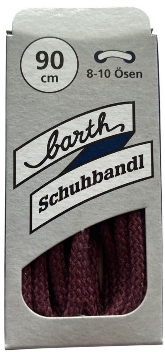 Veters dik rond bordeaux 90 cm (Barth)
