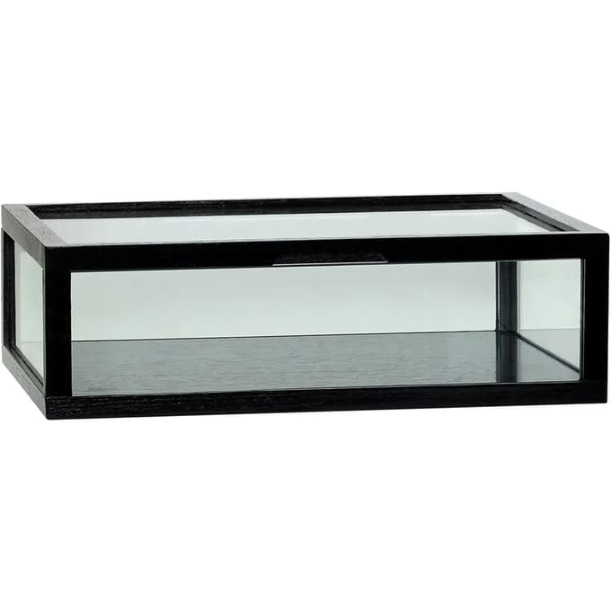 Hubsch interior Display box View zwart small 40x30x12cm