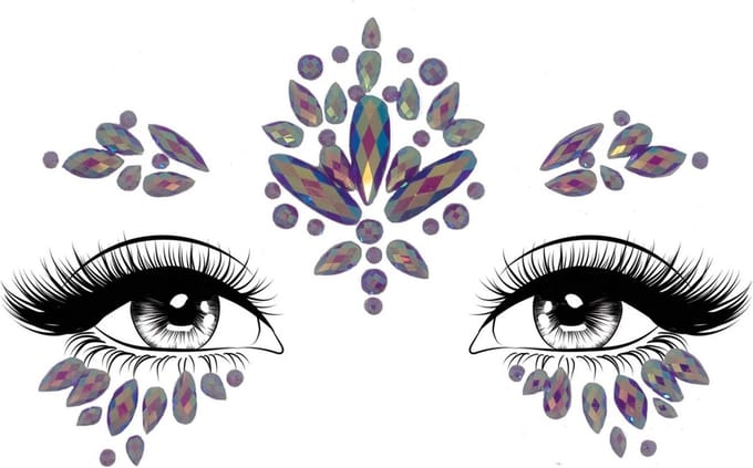 Gezichtstickers voor vrouwen Leg Avenue Verity
