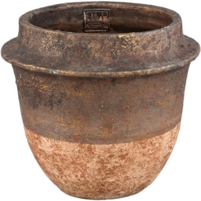 PTMD - Pot Christenee - Grijs - 23x23x20cm